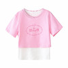 笛莎Deesha 童装女童T恤2025夏新款女童假两件T恤 商品缩略图4