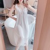 【自带胸垫！可拆卸设计】吊带睡裙女夏季薄款性感公主宫廷风带胸垫大码孕妇宽松冰丝睡衣家居服女。ry 商品缩略图1