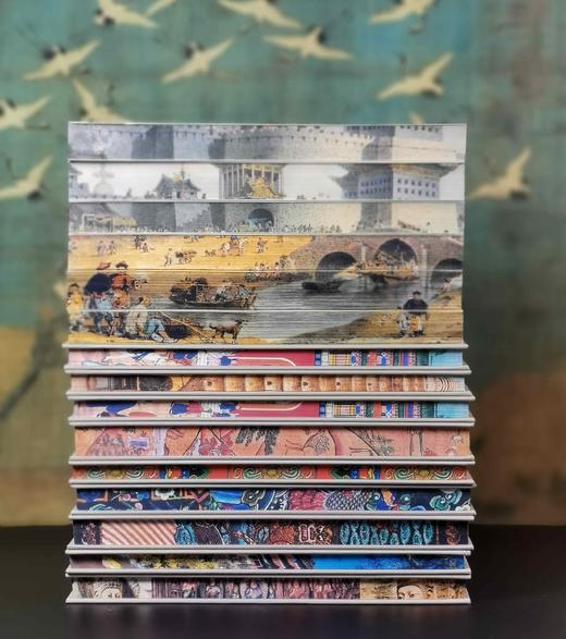 “东洋镜”丛书1-11辑，16开，全15册，[日]大村西崖、关野贞、伊东忠太、鸟居龙藏等著，广东人民/中国工人/北京日报出版社出版，印次不详，定价：1966，普通版售价498，喷绘版698元。 商品图4