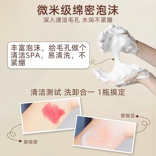 半亩花田米酵氨基酸泡泡洁面慕斯-去外盒版500g 商品图2