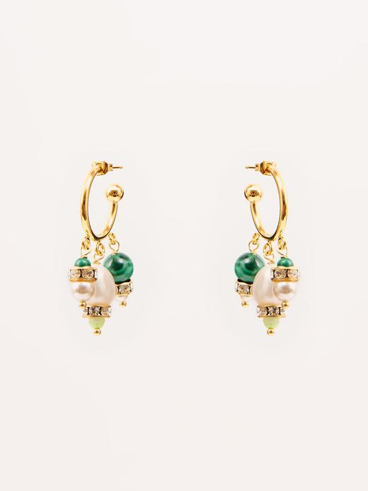 Chabaux GARDEN OF MORVI系列耳环 - 绿色 商品图3