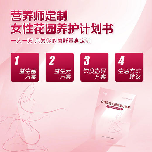 【健康方案】【女性健康计划 | 精准私护】精准生殖道菌群检测+精准产品干预+国家营养师1对1指导，适合你个人的全闭环精准女性健康提升方案！ 商品图3