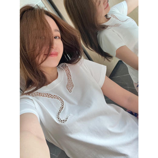 2503205   灵蛇镂空 短袖 chlo* 商品图7
