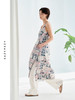 巴塞罗那的夏天丝棉印花双层连衣裙 商品缩略图1