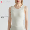 新款无袖工字背心DY66170 固定胸垫 假两件专业运动美背外穿运动速干健身服 商品缩略图4
