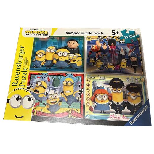 Ravensburger拼图平面拼图4x100片 小黄人2大电影050666 商品图0