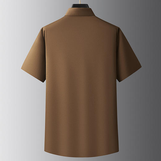 【棉质】【DDP】大依优型大码短袖衬衫肥佬商务休闲棉质半袖衬衣夏季新款男士加肥大码宽松 商品图3