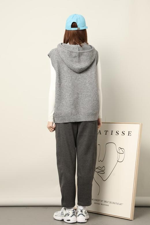 HAYES 深灰色厚款加绒休闲百搭卫裤 17815 商品图3