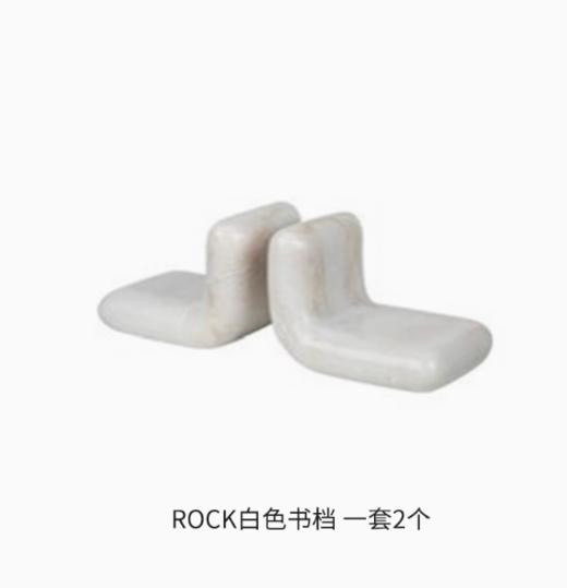 TomDixon进口大理石烛台套装书档家居客厅轻奢高级感创意摆件rock 商品图1