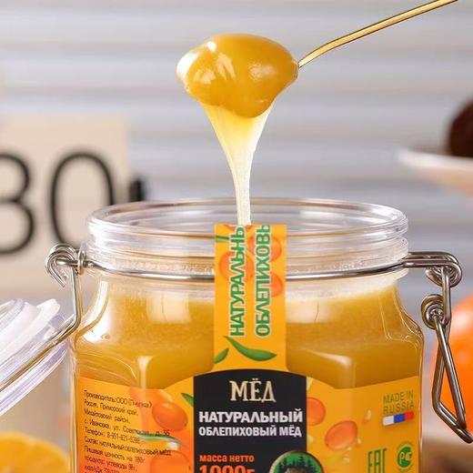 捕蜜熊牌天然蜂蜜（沙棘味）1000g 商品图2