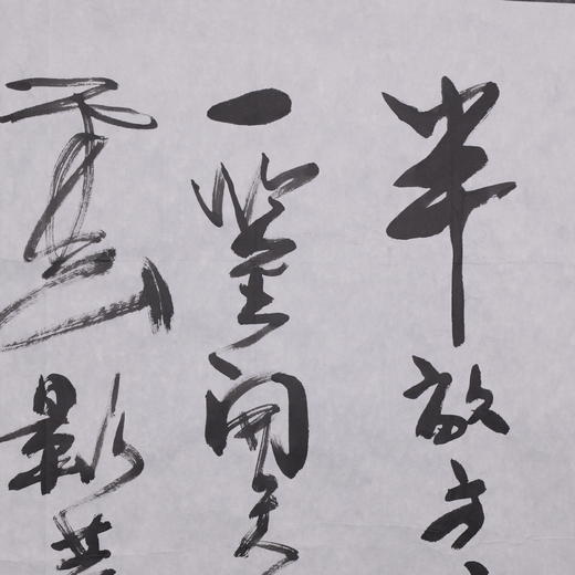 苏华《观书有感》书法69CM*137CM约8.5平尺手写宣纸作品【SF0724】 商品图5