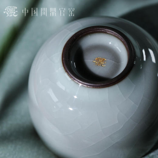 问鼎官窑北官月白敦善杯（缺货） 商品图3