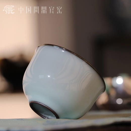 问鼎官窑北官月白帷幄杯 商品图1