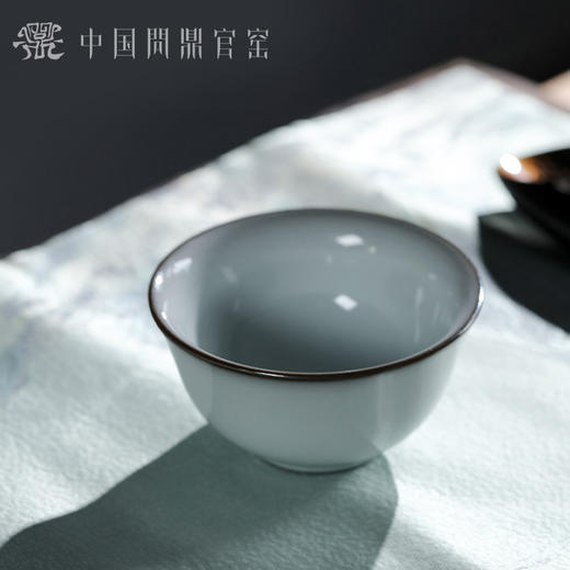问鼎官窑北官月白清香杯（缺货） 商品图1