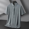 【DDP】大依优型大码休闲短袖衬衫男大码夏季薄款褂子胖子宽松加大号棉质半袖 商品缩略图2