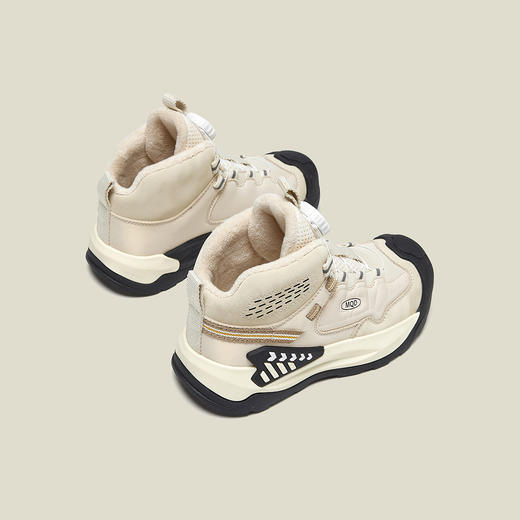 【ZY马骑顿】儿童旋转扣秋冬新款男童二棉加绒防滑跑步鞋 商品图5