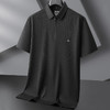 【拉链款】【DPF】大依优型大码短袖POLO衫半拉链领冰丝半袖体恤男加肥大号衣服肥佬运动休闲 商品缩略图2