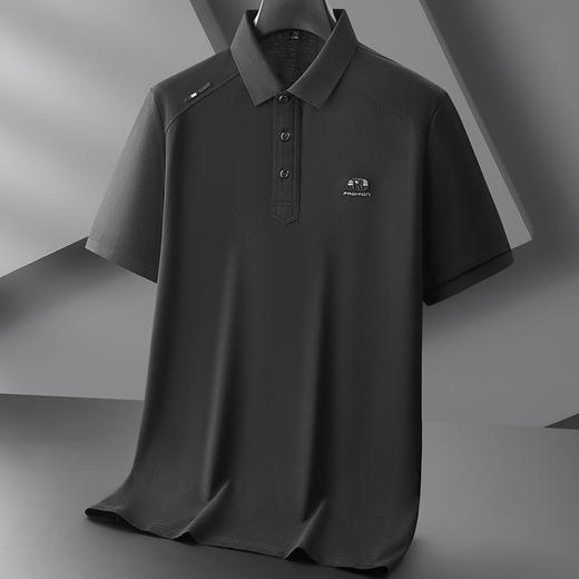 【DPF】大依优型大码短袖T恤男士棉质体恤夏季薄款翻领上衣服宽松休闲半袖胖子 商品图2