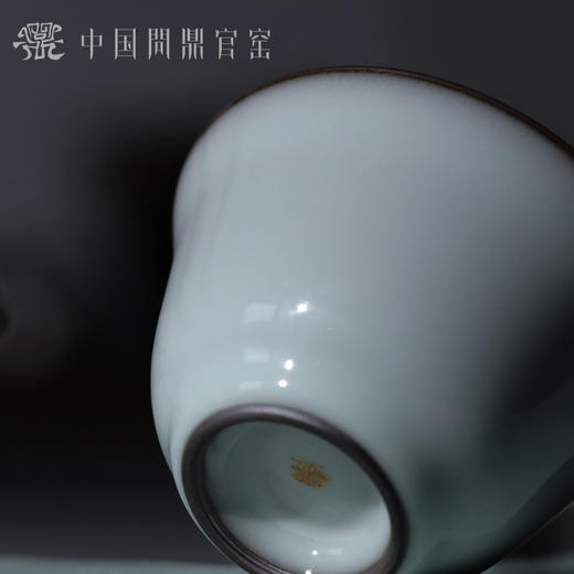 问鼎官窑北官月白露华侬杯 商品图3