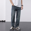 圣得西长裤男款2025年新款休闲阔腿宽松直筒青年美式街头牛仔裤男2552915163 商品缩略图2