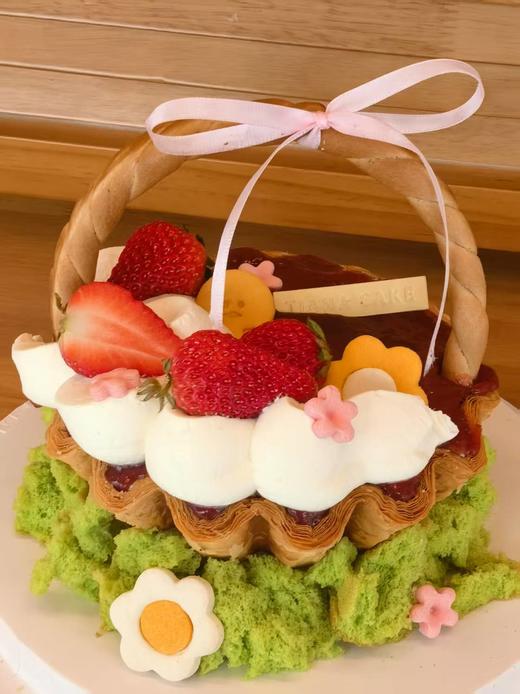 🍓草莓篮子（5寸） 商品图4