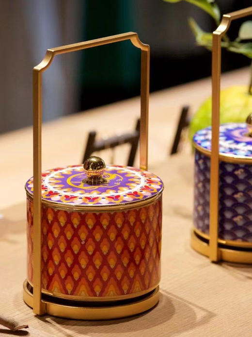 盛唐牡丹X大道造物| 中国盒子(小)·家合·山纹(有香薰)[特价品] 商品图0