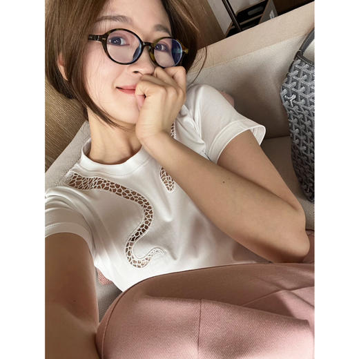 2503205   灵蛇镂空 短袖 chlo* 商品图9