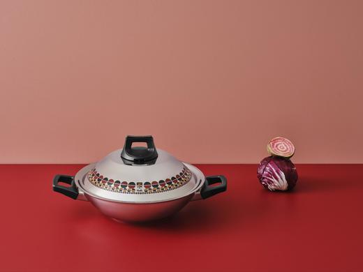 10楼菲仕乐        30cm鎏金炒锅含滤油架   吊牌价5980元   现5980元 商品图2