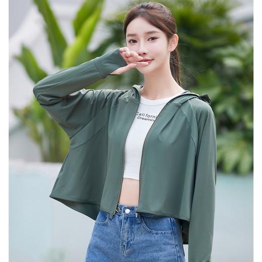 【黑胶防晒衣】夏季冰丝透气防紫外线宽松大帽檐户外骑行防晒服新款 商品图1