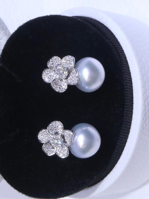 10mm-11mm澳白耳钉 商品图0