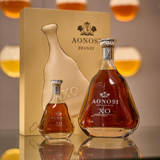 【法国原瓶进口 年度复购王 免费试喝150ml】A. E. Dor爱德华酒庄·奥诺斯AONOSI白兰地XO 40%vol (1L+150ml试饮) 商品图0