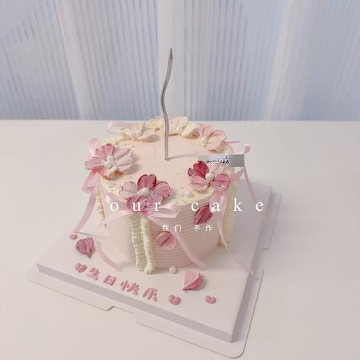 刮刀花裱花送女生女士蛋糕-低糖处理无添加 商品图2