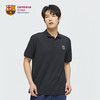 【官方正版】巴塞罗那俱乐部丨巴萨简约休闲黑色清爽POLO男士百搭 商品缩略图3