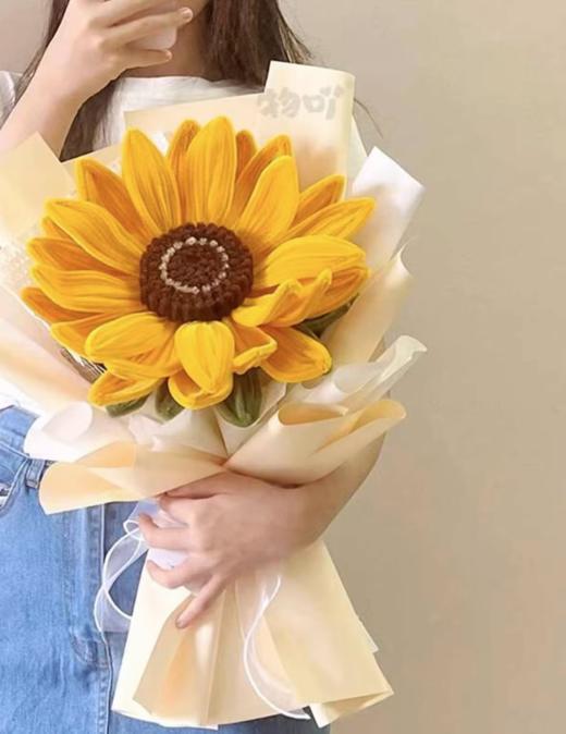 创意巨型向日葵玫瑰扭扭棒花束diy自制材料手工教师节教师节老师 商品图0