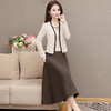 洋气优雅三件套连衣裙，气质修身简约时尚妈妈裙子YX-KSY-XZJ05 商品缩略图2