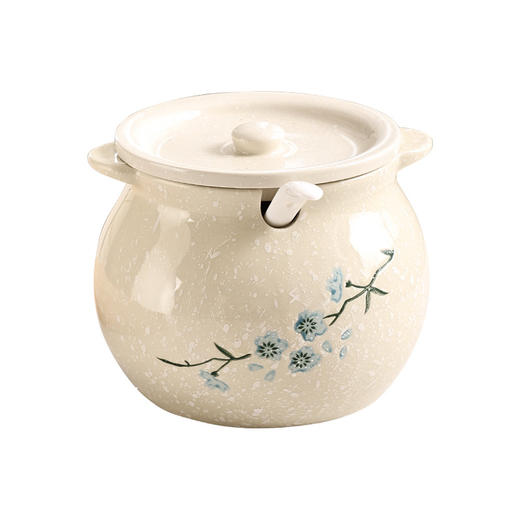 【雪花釉猪油罐】耐高温猪油罐陶瓷手绘釉下彩一件代发油泼辣子辣椒罐盐罐调味罐 商品图4