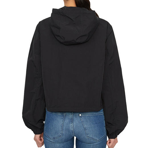 【一】BURBERRY 巴宝莉 女士马术骑士徽标连帽外套 黑色 8105358 A1189 商品图2