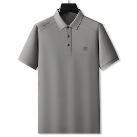 【DPF】大依优型大码短袖T恤男士棉质体恤夏季薄款翻领上衣服宽松休闲半袖胖子