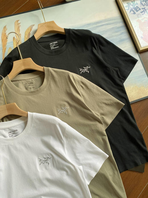 点此购买 始祖鸟春夏季三色休闲男女舒适百搭棉质短袖T恤 LL 311606 商品图4