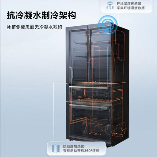 博世（BOSCH）双循环家用多门电冰箱_K9F82AA50C 商品图1