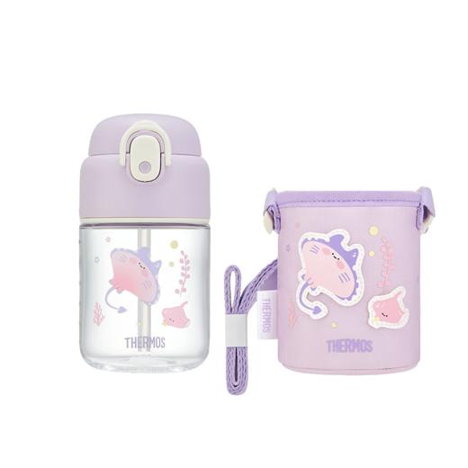 【特惠7折】膳魔师Tritan吸管水杯海洋总动员系列儿童水杯430ml（紫色） 商品图7