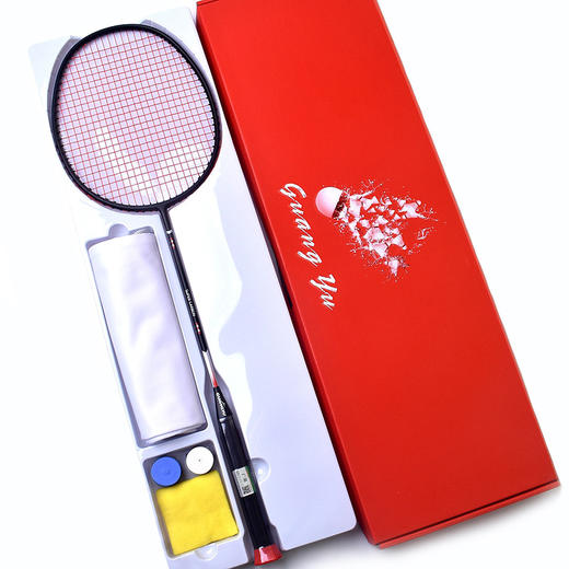 运动装备-广羽10U超轻一体羽毛球拍耐用 碳素纤维羽毛球拍单拍 商品图9