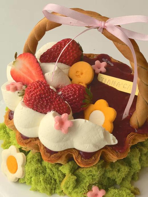 🍓草莓篮子（5寸） 商品图6