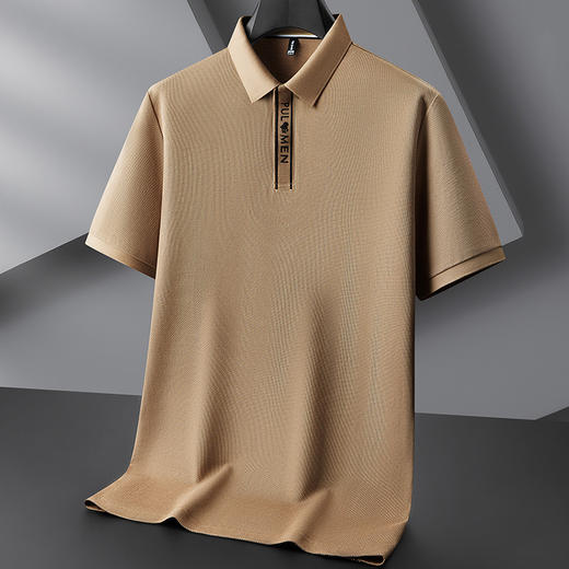 【100%棉】【DPF】大依优型大码短袖POLO衫休闲棉半袖体恤男加肥衣服肥佬夏天薄款休闲大码 商品图2