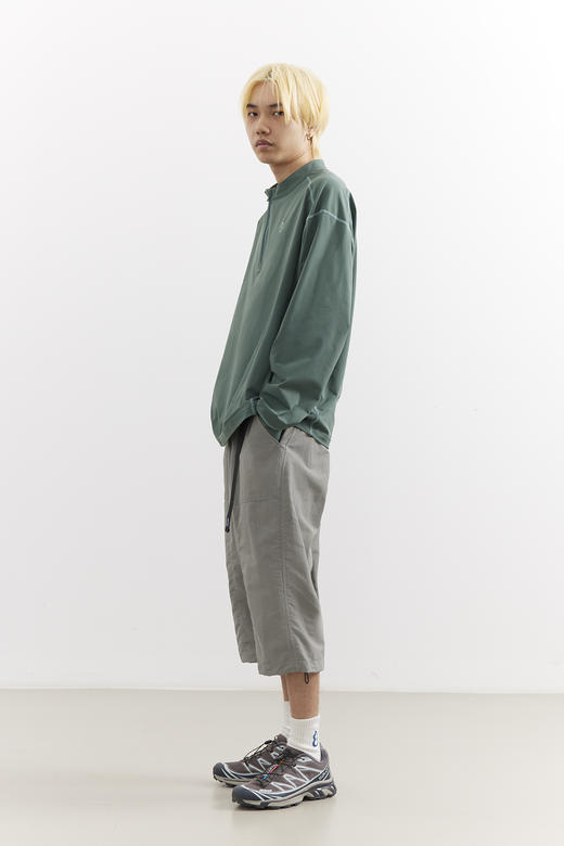 吃茶去chichaqu25卡扣户外七分短裤山系夏季机能休闲运动宽松男女 商品图5