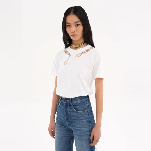 2503205   灵蛇镂空 短袖 chlo* 商品图6