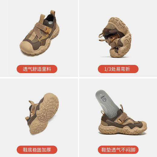 【ZY马骑顿】童鞋男童网面运动鞋软底秋季透气跑步女童鞋儿童鞋子 商品图5