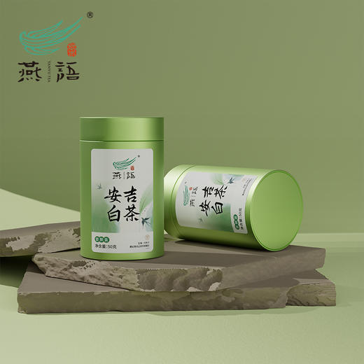 2026年燕语安吉白茶50g（尝鲜装） 商品图1