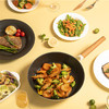 三禾DunDun不粘深煎炒锅_LJ24K6 商品缩略图4