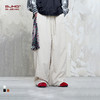 BJHG不计后果凉感休闲裤子男款春夏复古垂坠感慵懒宽松透气长裤女 商品缩略图0